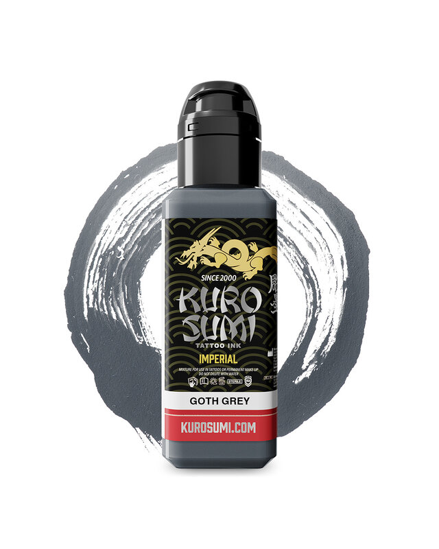 Kuro Sumi Kuro Sumi Imperial Tattoo Ink - Goth Grey | 44ml