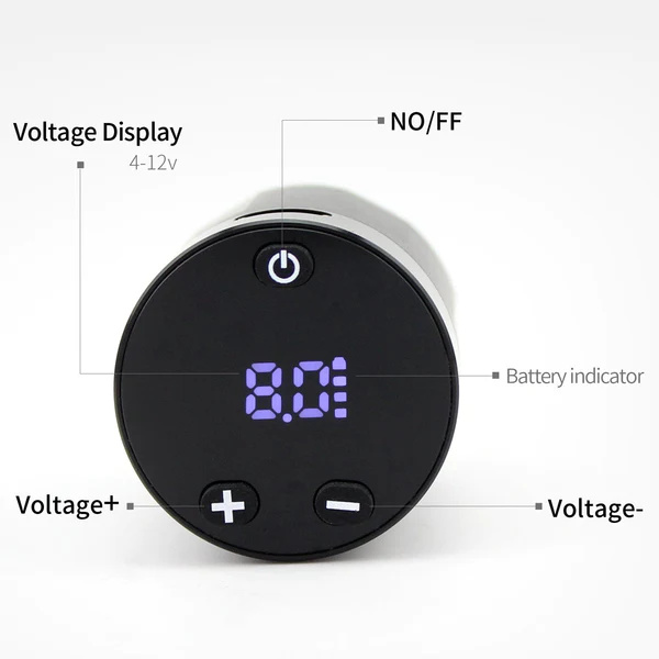 Discover DISCOVER DEVICE® Wireless Tattoo Battery - 1004 - RCA Connection