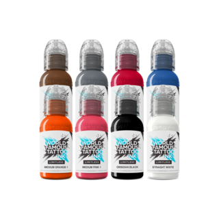 World Famous Limitless World Famous LIMITLESS - Primary Colours Set #2 - 8 x 30ml
