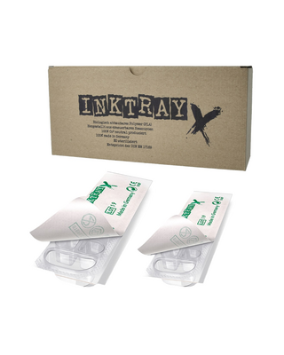 Inktray X Biodegradable  Sterile Inktrays - 35pcs - 420cups