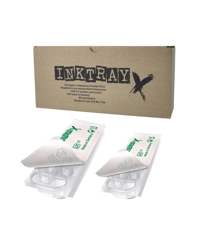 Inktray X Biodegradable  Sterile Inktrays - 35pcs - 420cups