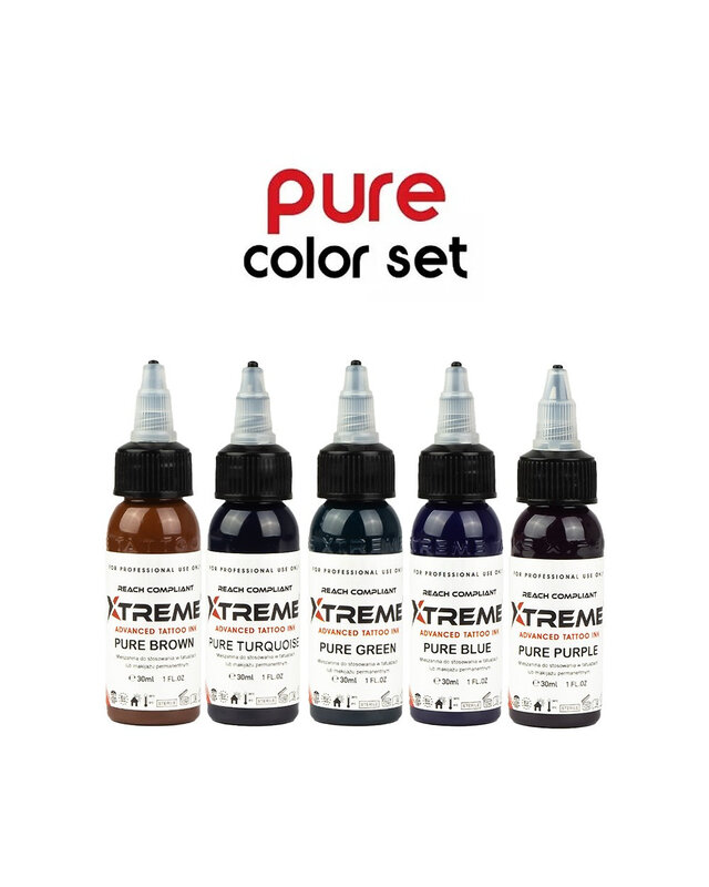 Xtreme Xtreme Ink - Pure Color Set - 5 x 30ml