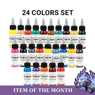 Xtreme Xtreme Ink - Complementary Color Set - 24 x 30ml