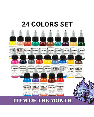 Xtreme Xtreme Ink - Complementary Color Set - 24 x 30ml