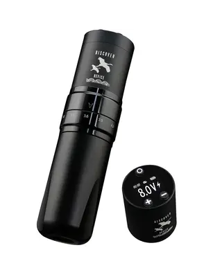 DF7 -Discover UNLIMITED BLACK - Wireless Pen With  Adjustable Stroke 2.4-4.2mm