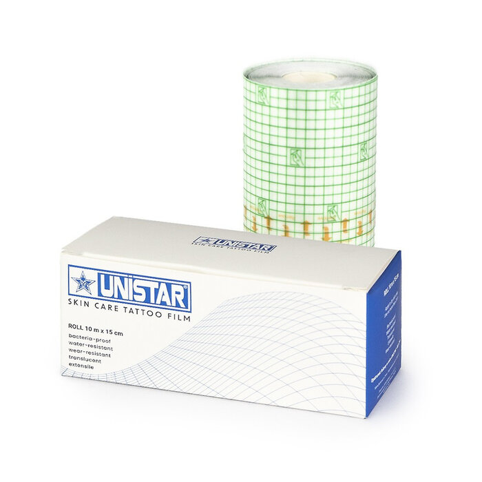 Unistar UNISTAR  - Second Skin Care Tattoo Film - 10m x 15cm