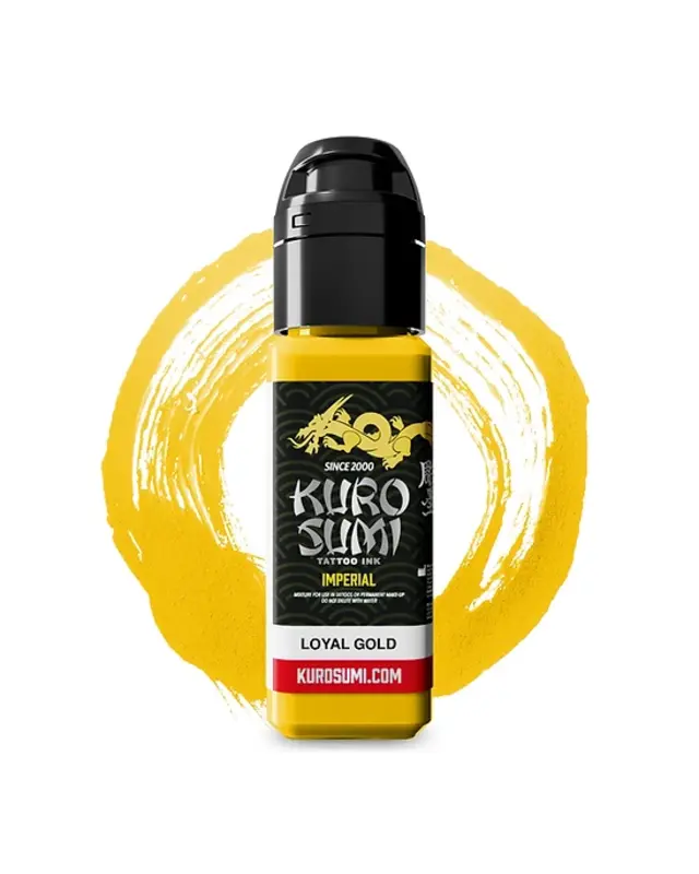 Kuro Sumi Kuro Sumi Imperial Tattoo Ink - Loyal Gold | 22ml