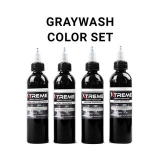 Xtreme XTreme Ink - Greywash Set - 4 x 120ml
