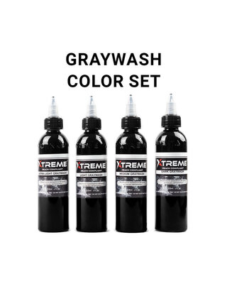 Xtreme XTreme Ink - Greywash Set - 4 x 120ml