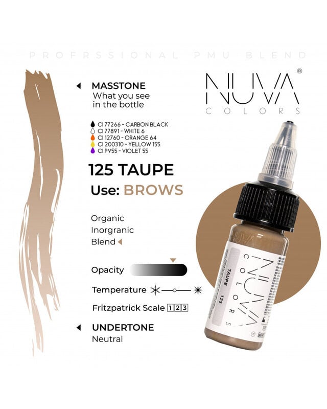 Nuva Colors - 125 Taupe -15ml