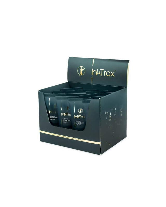 Unistar InkTrox® Tattoo Aftercare Cream GREEN Tube - 12 x 20ml - BOX