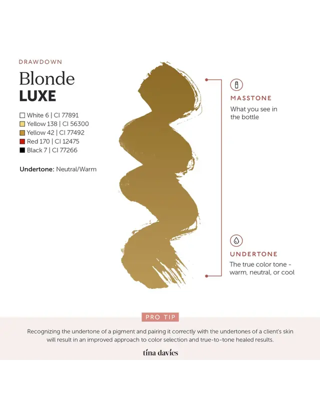 Perma Blend LUXE - TINA DAVIES - I Love Brows Set - 8 x 15ml - EXP DATE 26/04/2026