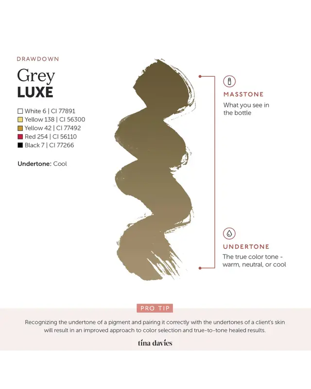 Perma Blend LUXE - TINA DAVIES - I Love Brows Set - 8 x 15ml - EXP DATE 26/04/2026