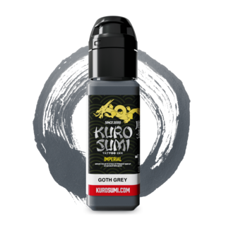 Kuro Sumi Kuro Sumi Imperial Tattoo Ink - Goth Grey | 22ml