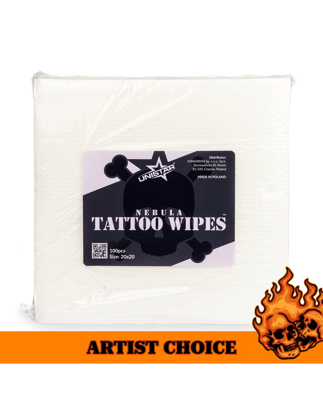 NEBULA - Tattoo Wipes - 20 x 20cm - 100pcs