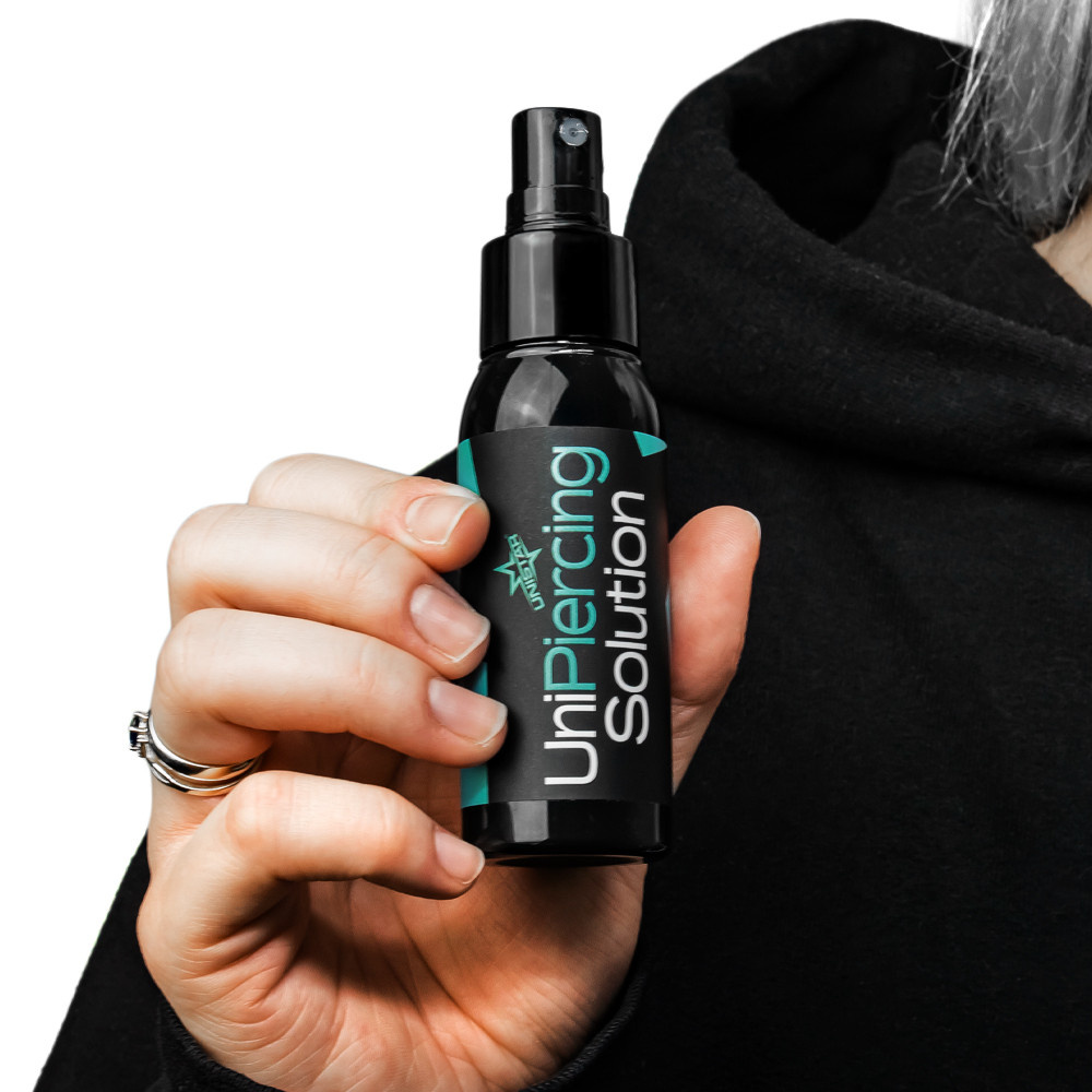 Unistar UniPiercing - Professional Piercing After Care Solution - 60ml