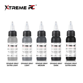 Xtreme Xtreme Ink - Opaque Gray SET -  5 x 30ml