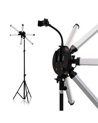 Lamp 6 Light Small + Tripod