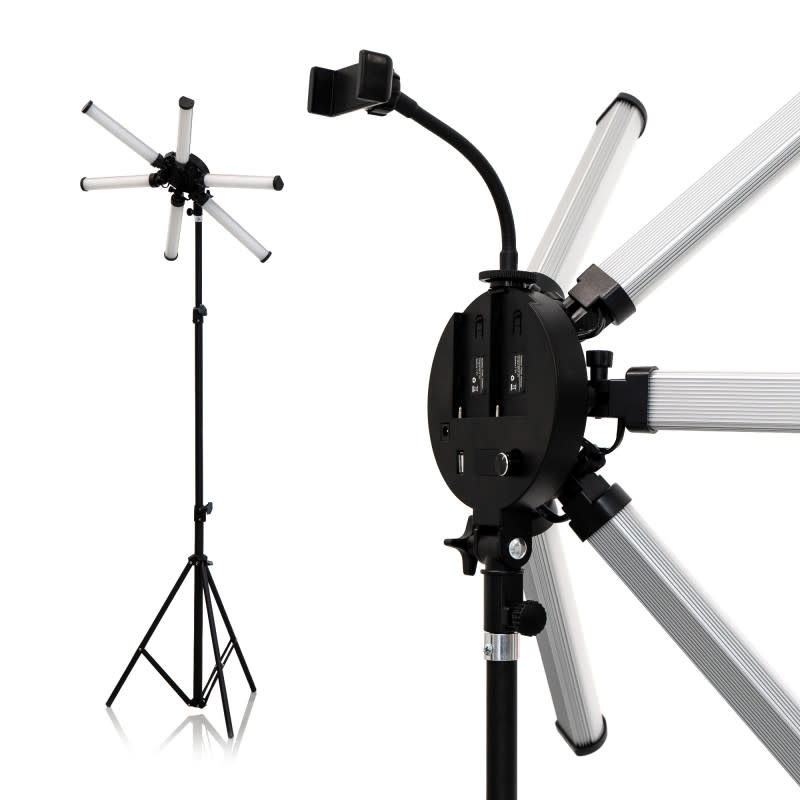 Lamp 6 Light Small + Tripod