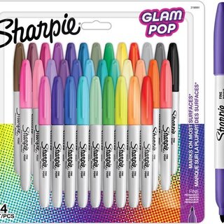Sharpie Sharpie  Markers GLAM POP  set - 34pcs