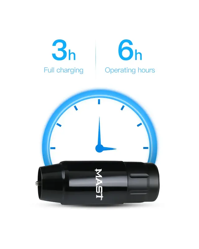 MAST Dragonhawk MAST TOUR With Battery Kit - Black