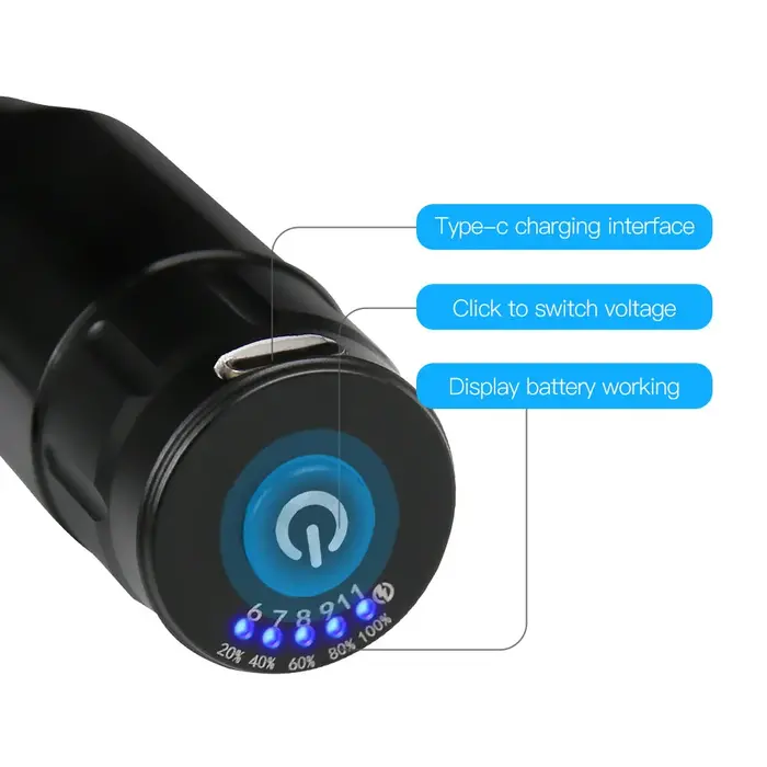 MAST Dragonhawk MAST TOUR With Battery Kit - Black