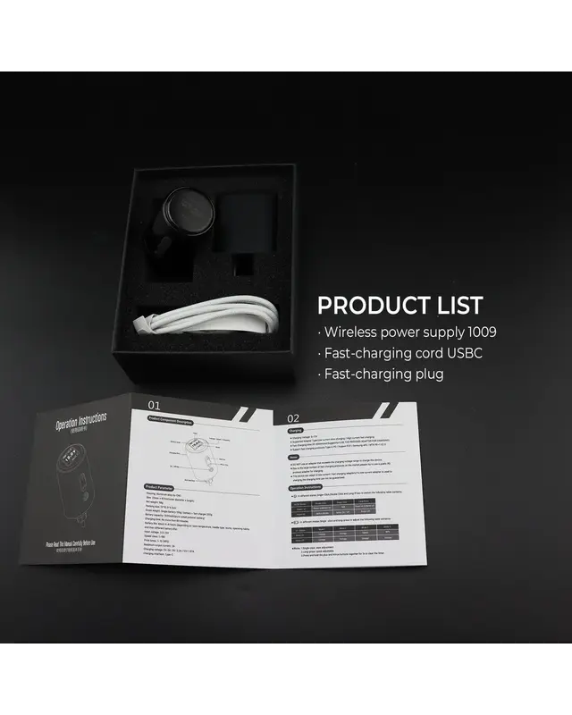 Wireless Tattoo Battery Pack RCA, High-Purity Cobalt Polymer - 1009 - Black