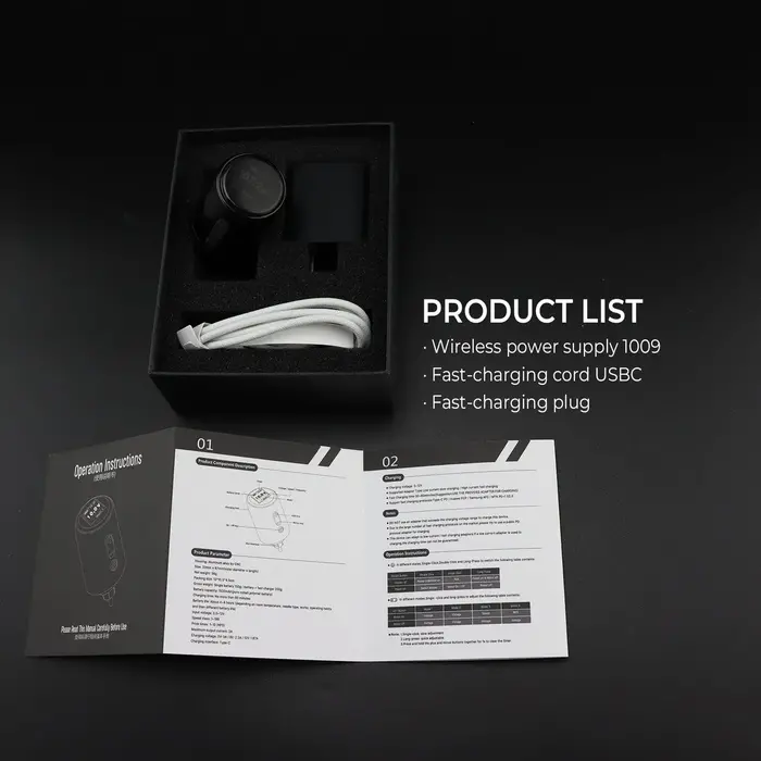 Wireless Tattoo Battery Pack RCA, High-Purity Cobalt Polymer - Black