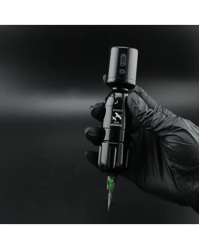 Wireless Tattoo Battery Pack RCA, High-Purity Cobalt Polymer - 1009 - Black