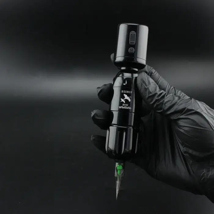 Wireless Tattoo Battery Pack RCA, High-Purity Cobalt Polymer - Black