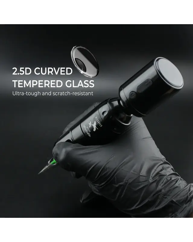 Wireless Tattoo Battery Pack RCA, High-Purity Cobalt Polymer - 1009 - Black