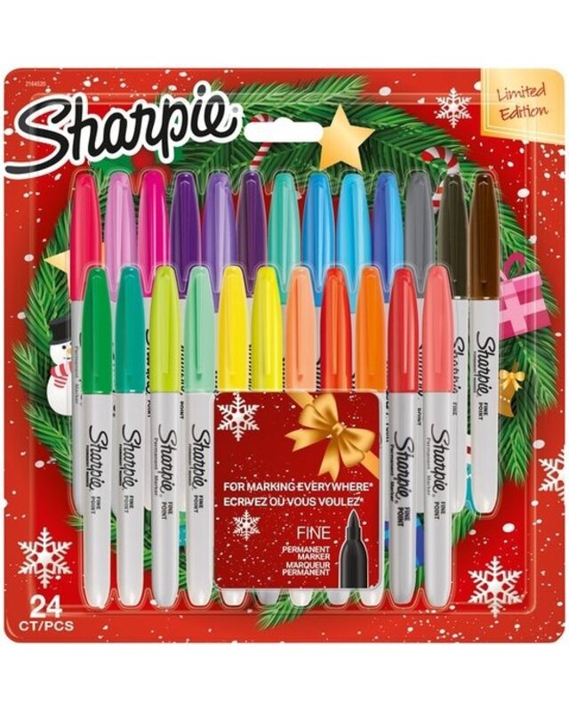 Sharpie Sharpie Christmas Set - 24pcs