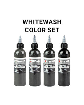 Xtreme Xtreme Ink - White Wash Set - 4 x 120ml