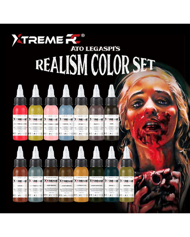 Xtreme Xtreme Ink - Ato Legaspi's - Realism Color Set -15x30ml