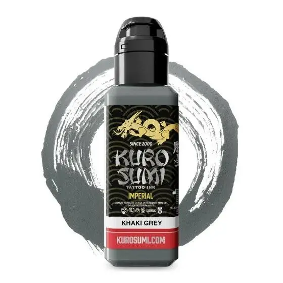 Kuro Sumi Kuro Sumi Imperial Tattoo Ink - Khaki Grey | 22ml