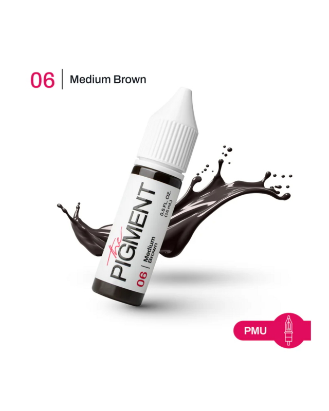 The Pigment - 05 - Brows - Medium Brown - 15ml
