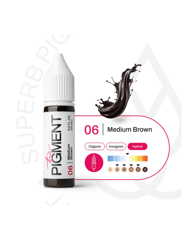 The Pigment - 05 - Brows - Medium Brown - 15ml