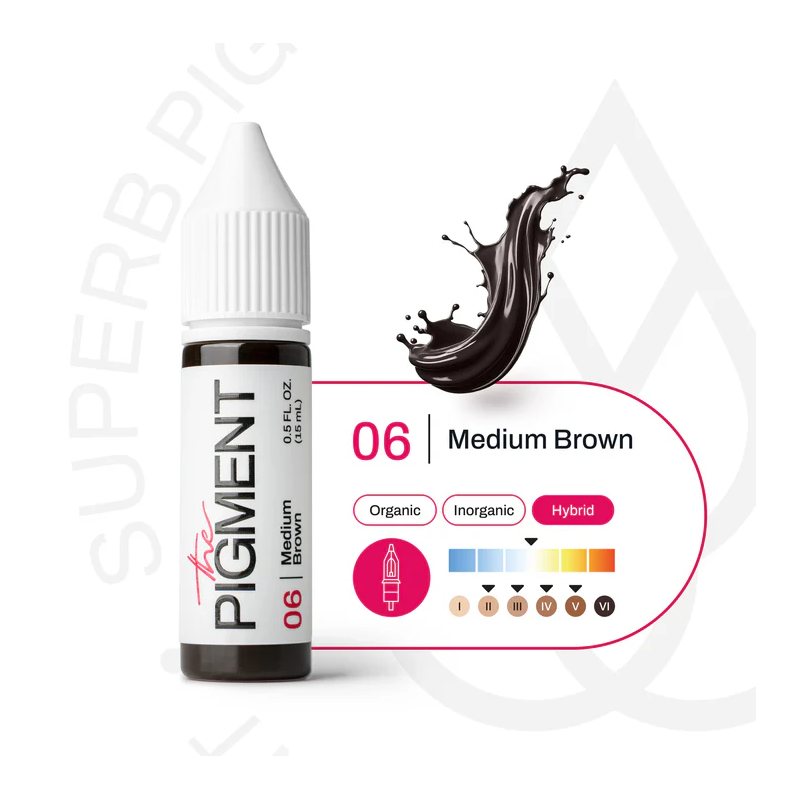 The Pigment - 05 - Brows - Medium Brown - 15ml