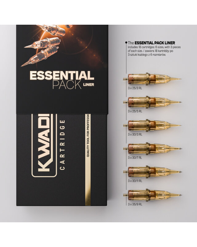 Kwadron Cartridge Essential Pack - Liners