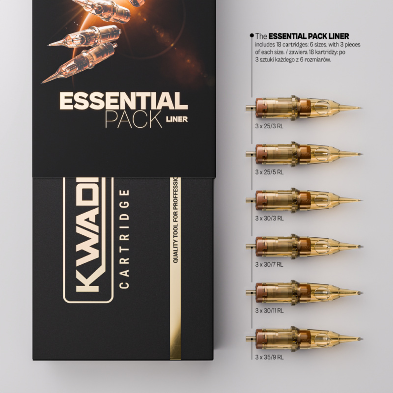 Kwadron Cartridge Essential Pack - Liners