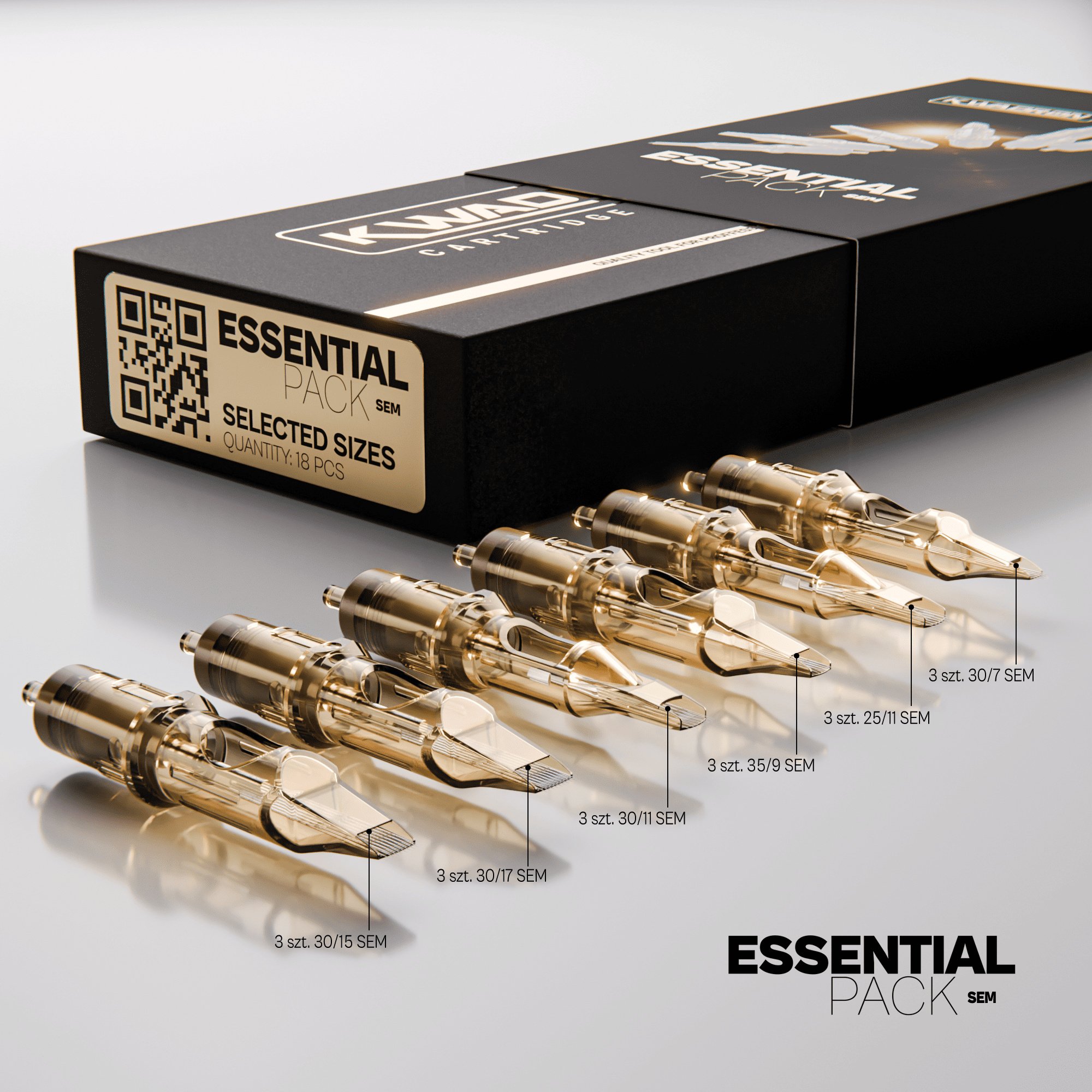 Kwadron Cartridge Essential Pack - Soft Edge Magnum
