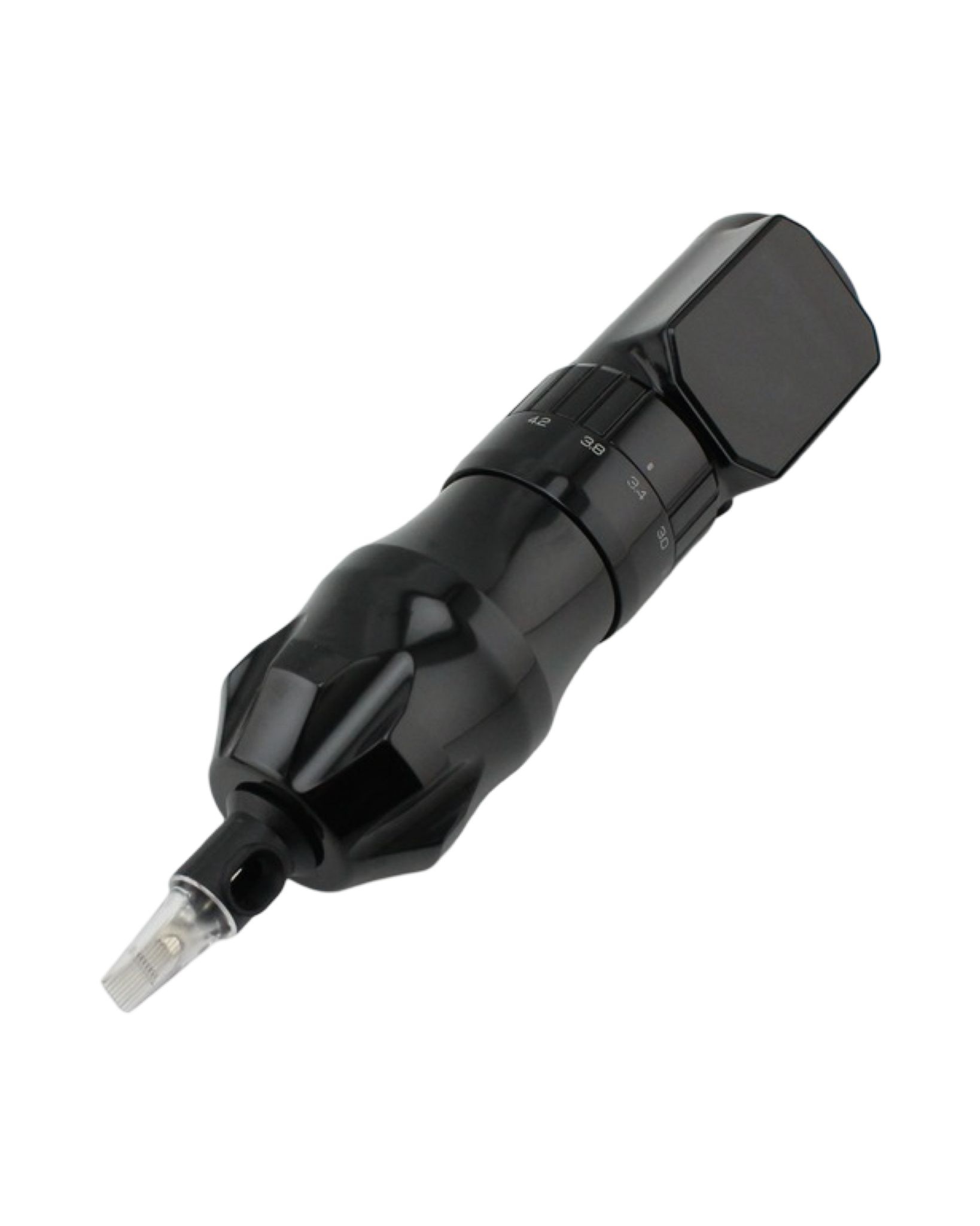 Discover DF7X - Wireless Tattoo Pen - Adjustable Stroke 2.3-4.5mm - Black
