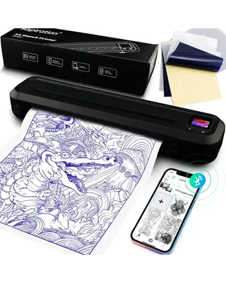 Wiraless Stencil Tattoo Printer - MHT500
