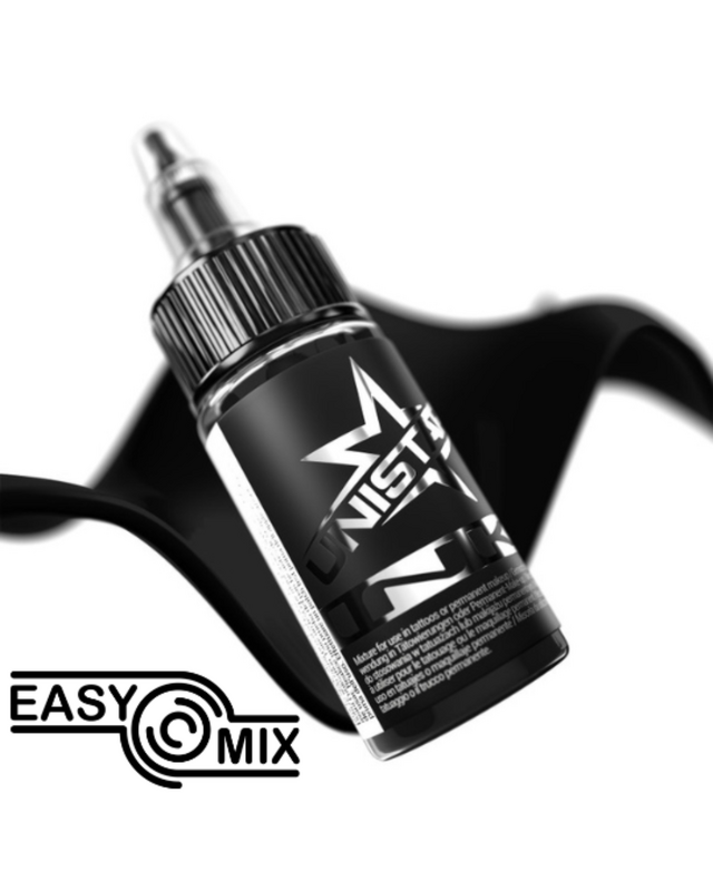Unistar UNISTAR INK - Basic Black - 30ml