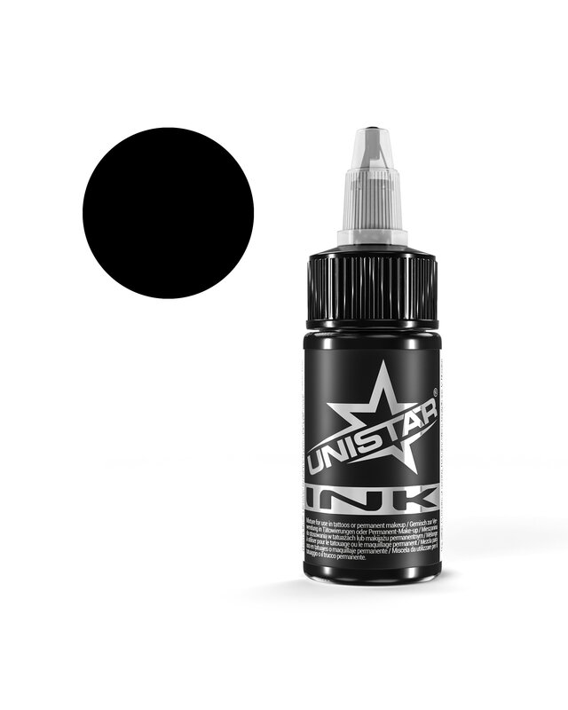 Unistar UNISTAR INK - Basic Black - 30ml