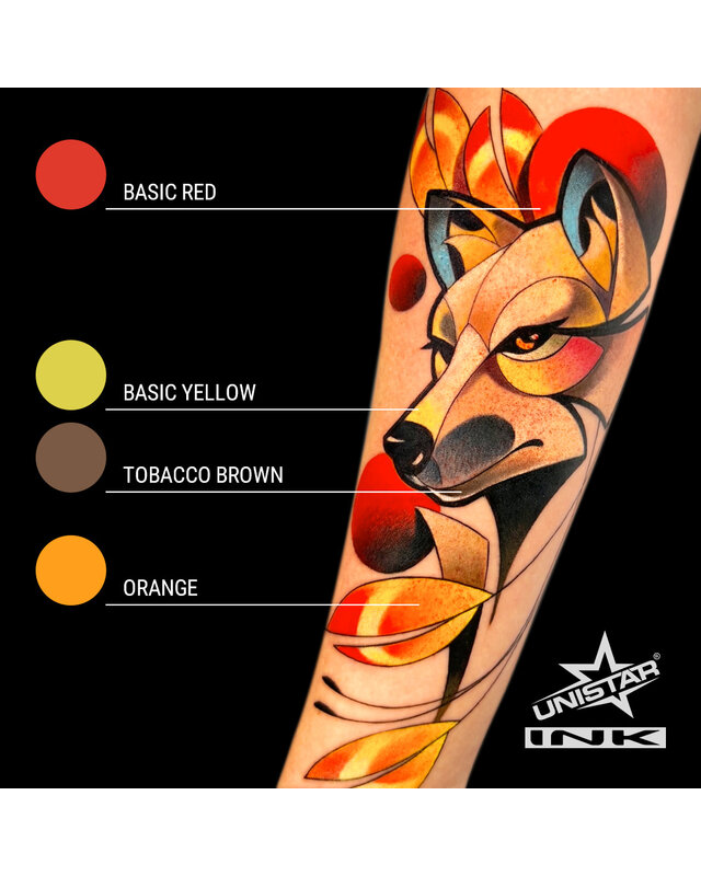 Unistar UNISTAR INK - Basic Yellow - 30ml