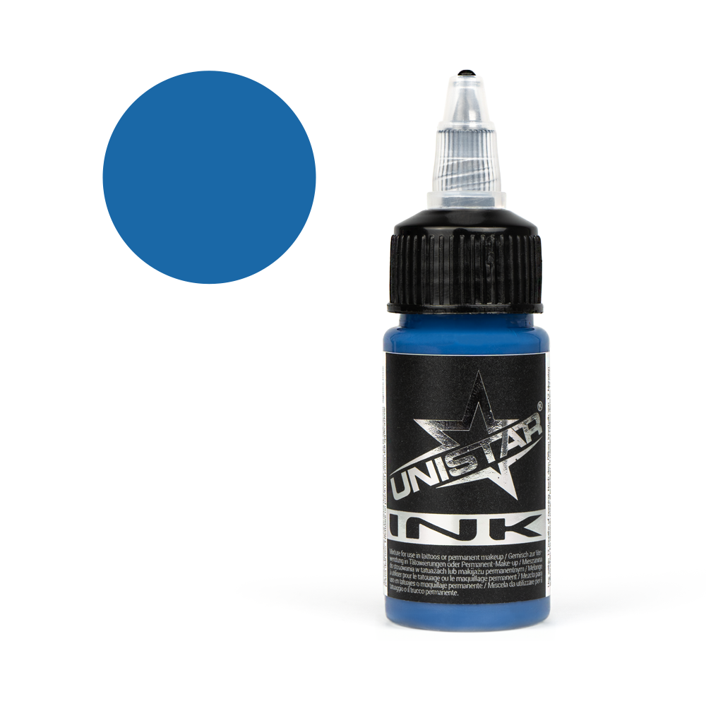 Unistar UNISTAR INK - Basic Dark Blue - 30ml