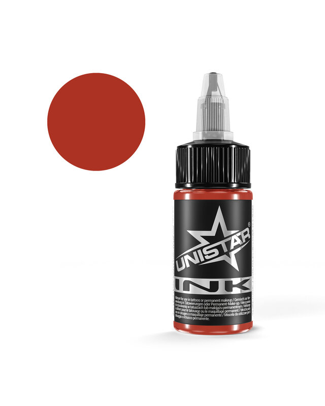Unistar UNISTAR INK - Basic Red - 30ml