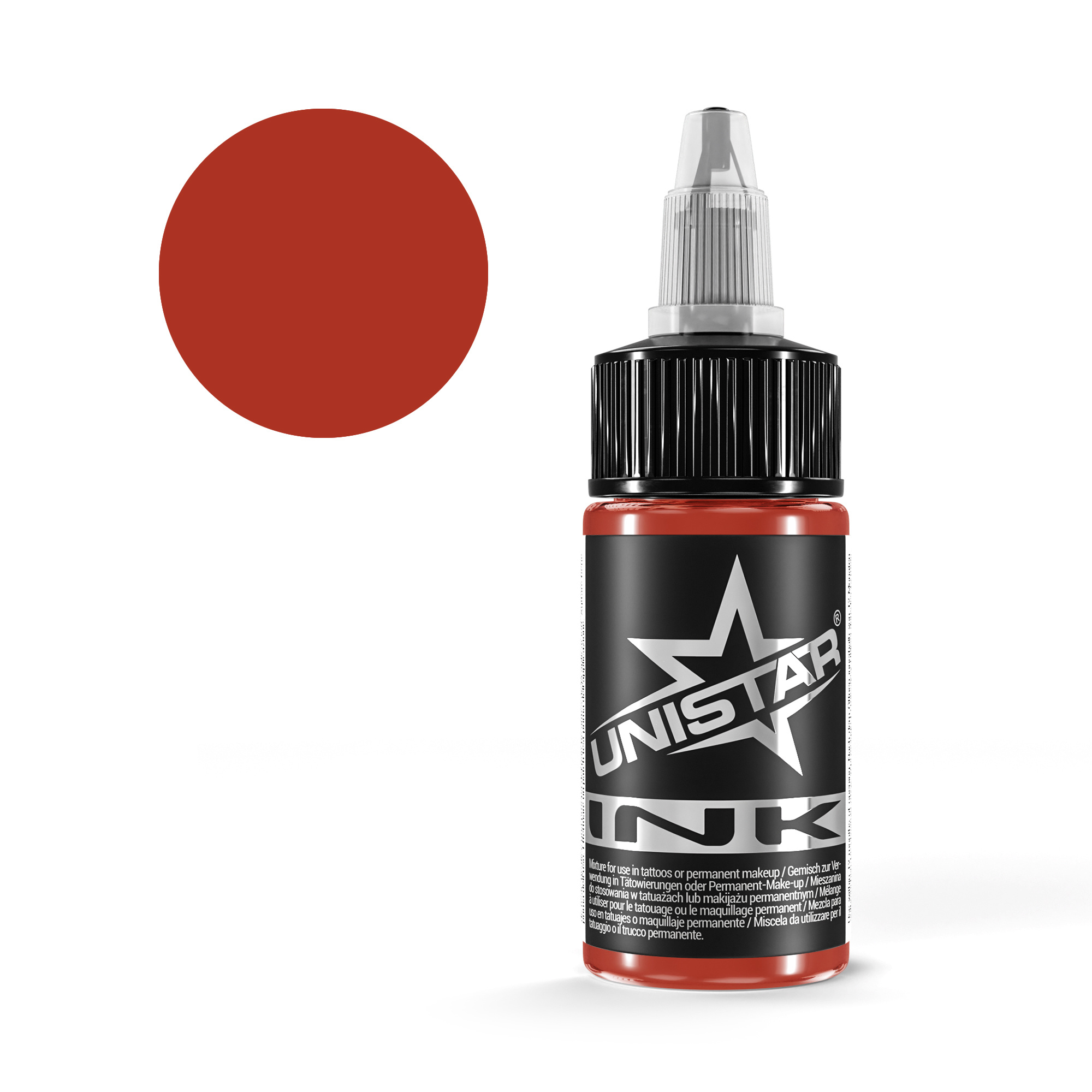Unistar UNISTAR INK - Basic Red - 30ml