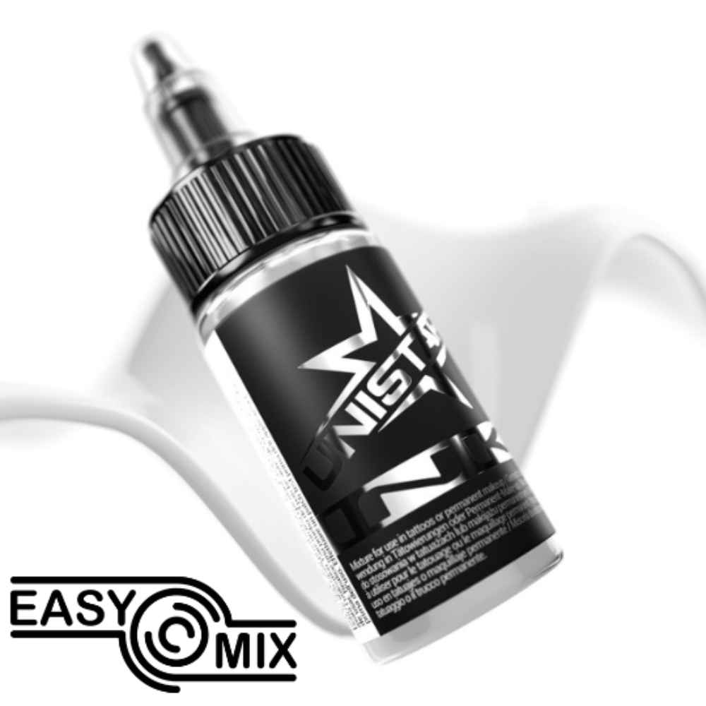 Unistar UNISTAR INK - Basic White - 30ml